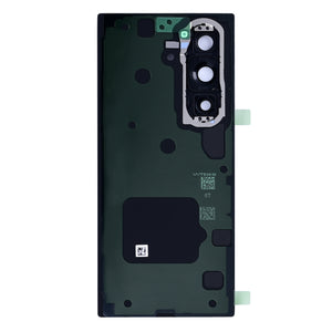 Coque arrière Samsung Galaxy Z Fold7 F966B avec objectif noir jais OEM