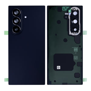 Coque arrière Samsung Galaxy Z Fold7 F966B avec objectif noir jais OEM