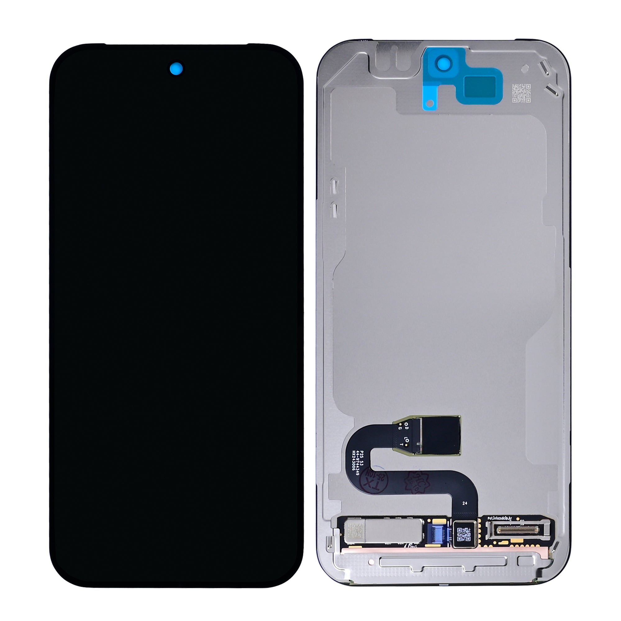 Écran et numériseur Google Pixel 10 Pro avec support noir OEM