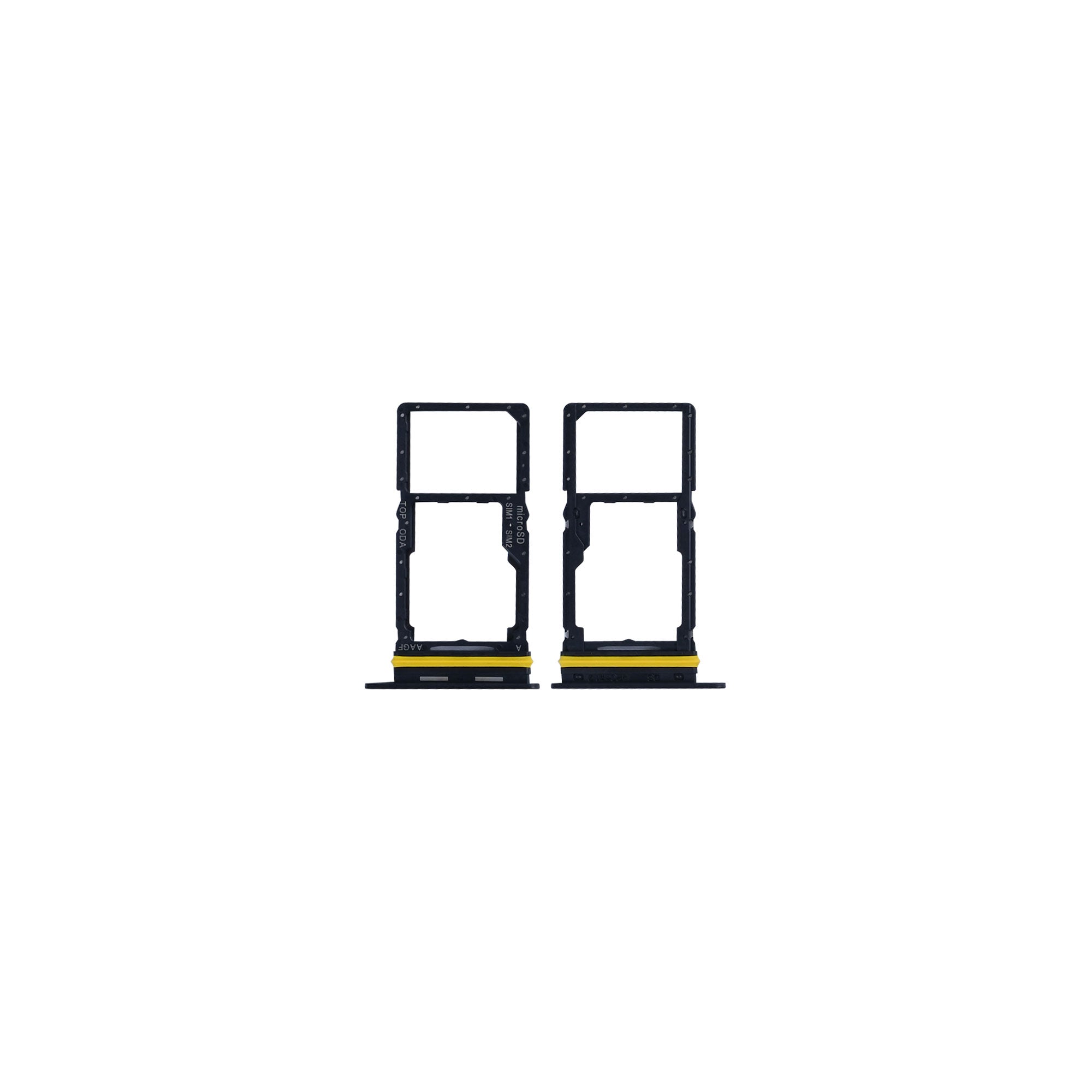 Samsung Galaxy A17 4G A175F, A17 5G A176B Support de carte SIM noir OEM