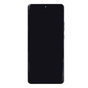 Motorola Edge 50 Pro Display And Digitizer With Frame Black Beauty OEM