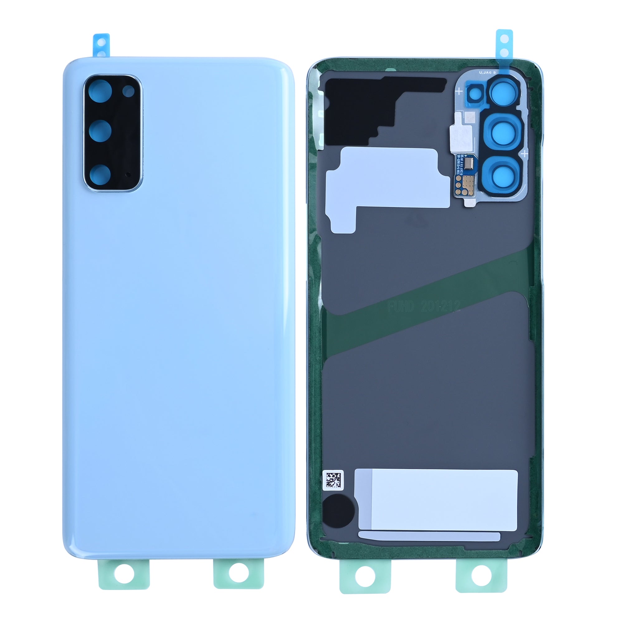 Samsung Galaxy S20 4G G980F, S20 5G G981B Coque arrière avec objectif bleu OEM