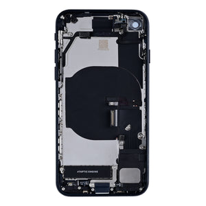 For Apple SE (2022) Boîtier avec petites pièces Midnight OEM