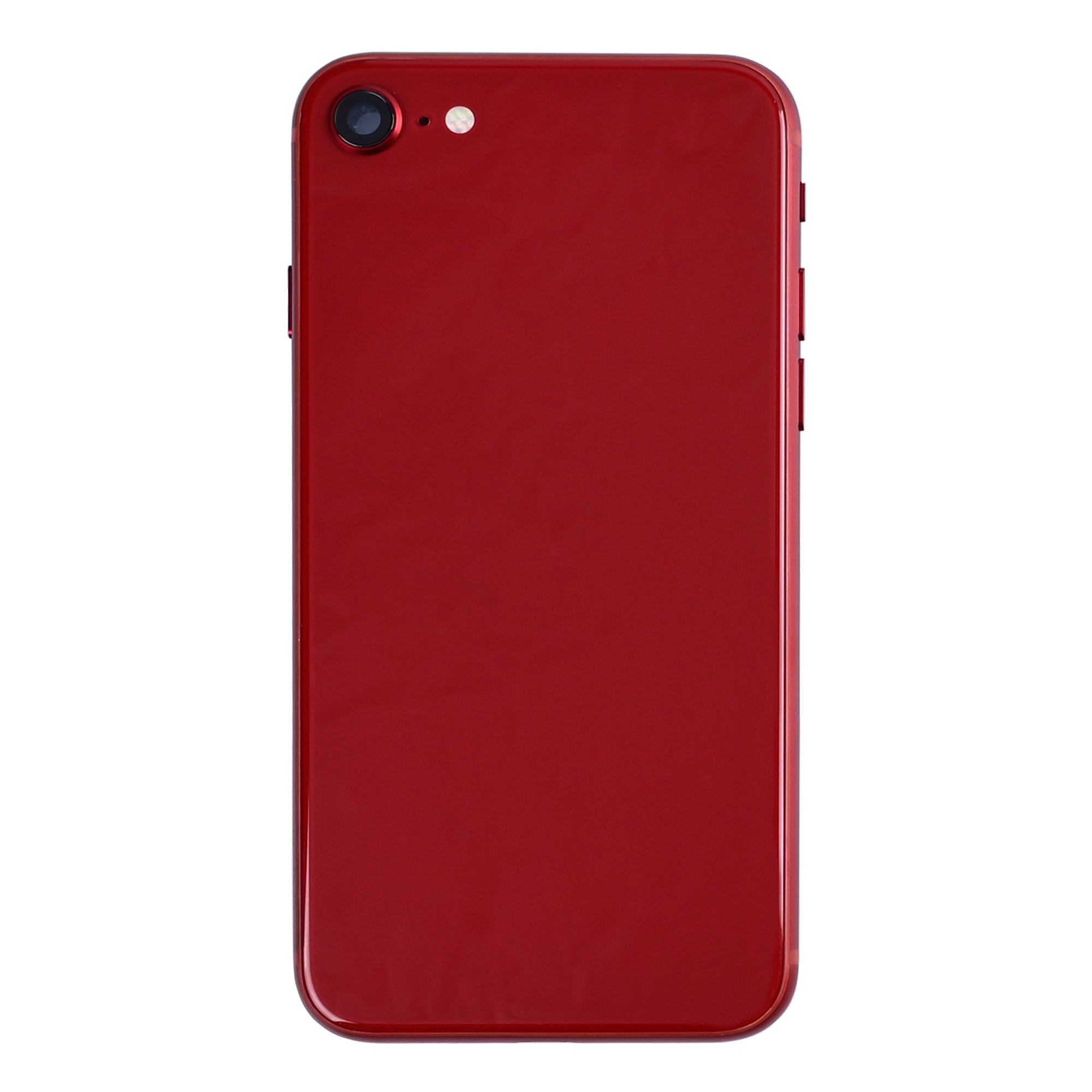 For Apple SE (2022) Boîtier avec petites pièces Rouge OEM