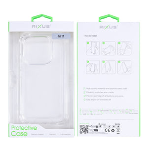 Étui anti-éclatement Rixus pour Xiaomi 17 transparent