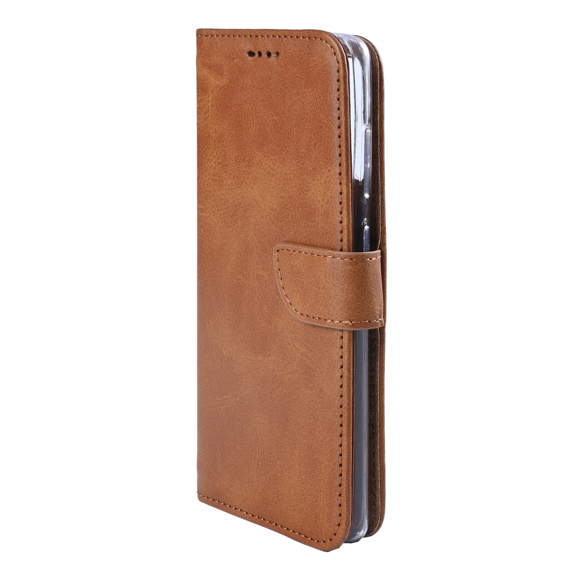Bibliothèque Rixus pour Samsung Galaxy S26 Marron clair