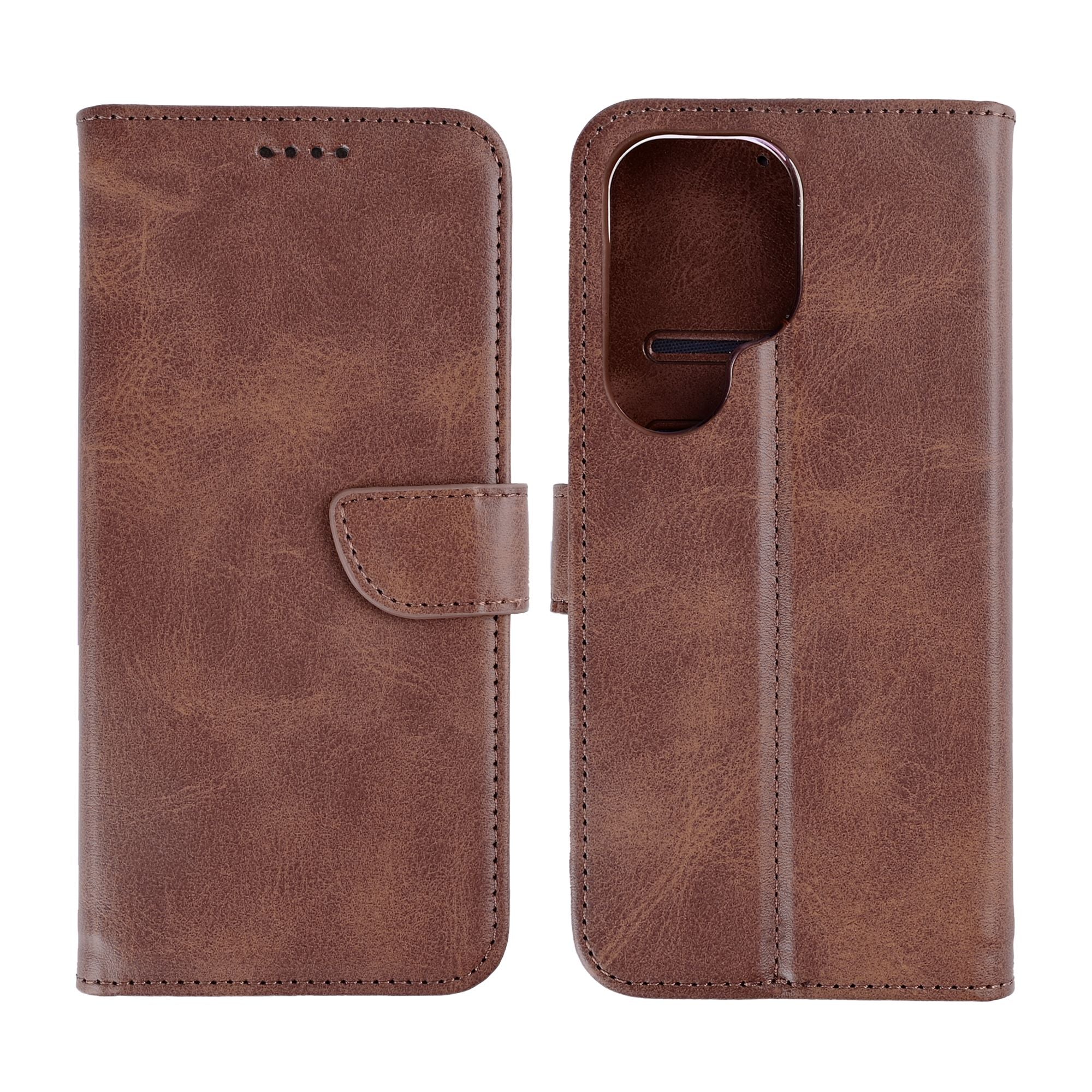 Bibliothèque Rixus pour Samsung Galaxy S26 Ultra Marron