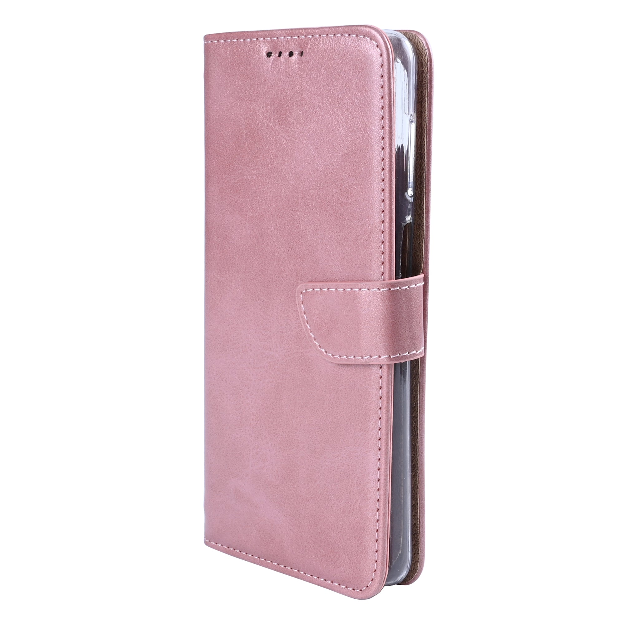 Rixus Bookcase pour Samsung Galaxy S26 Ultra Rose