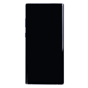 Samsung Galaxy Note 10 Plus N975F Écran et numériseur avec cadre Aura White Soft-OLED