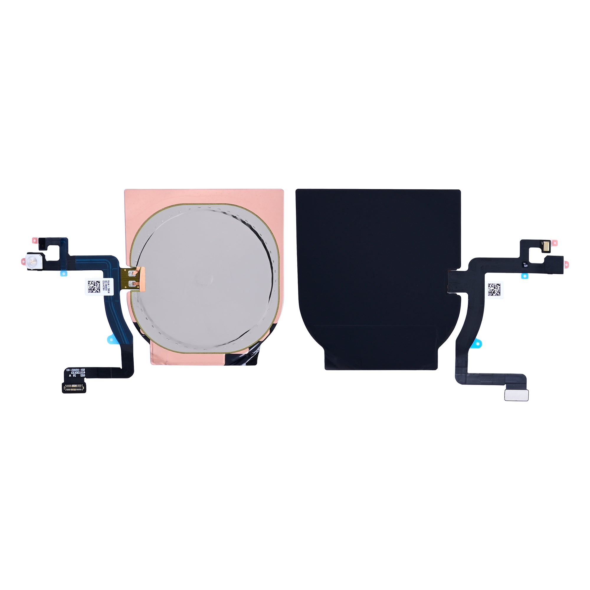 For Apple iPhone 16e Chargement sans fil NFC et lampe de poche Flex Pulled
