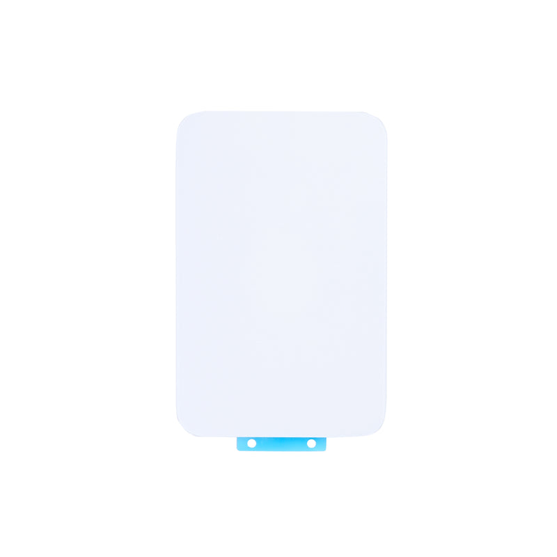 For Apple 17 Pro Verre arrière sans NFC Argent Compatible