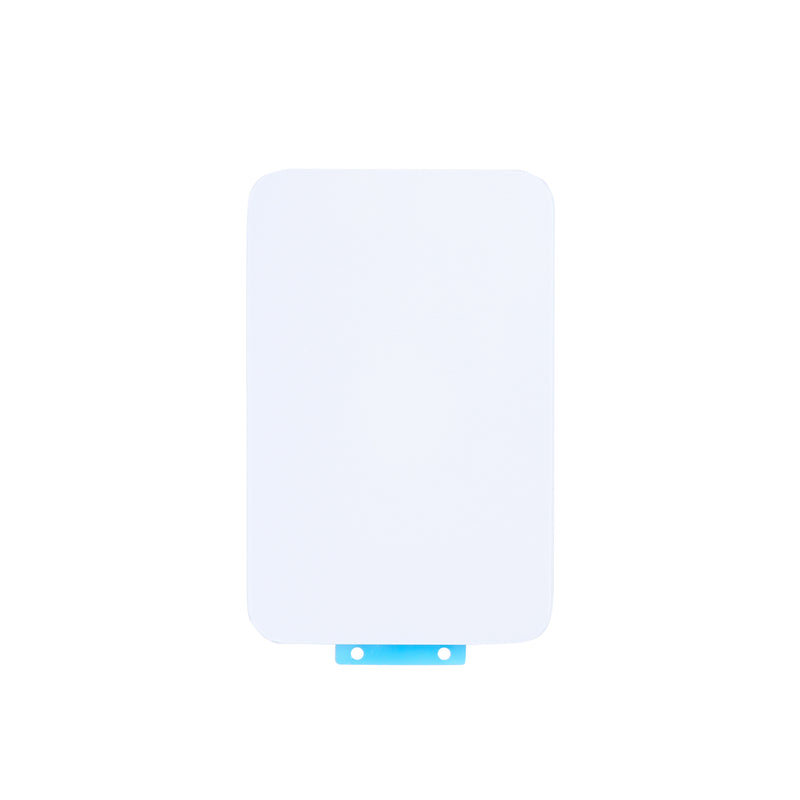 For Apple 17 Pro Max Verre arrière sans NFC Argent Compatible