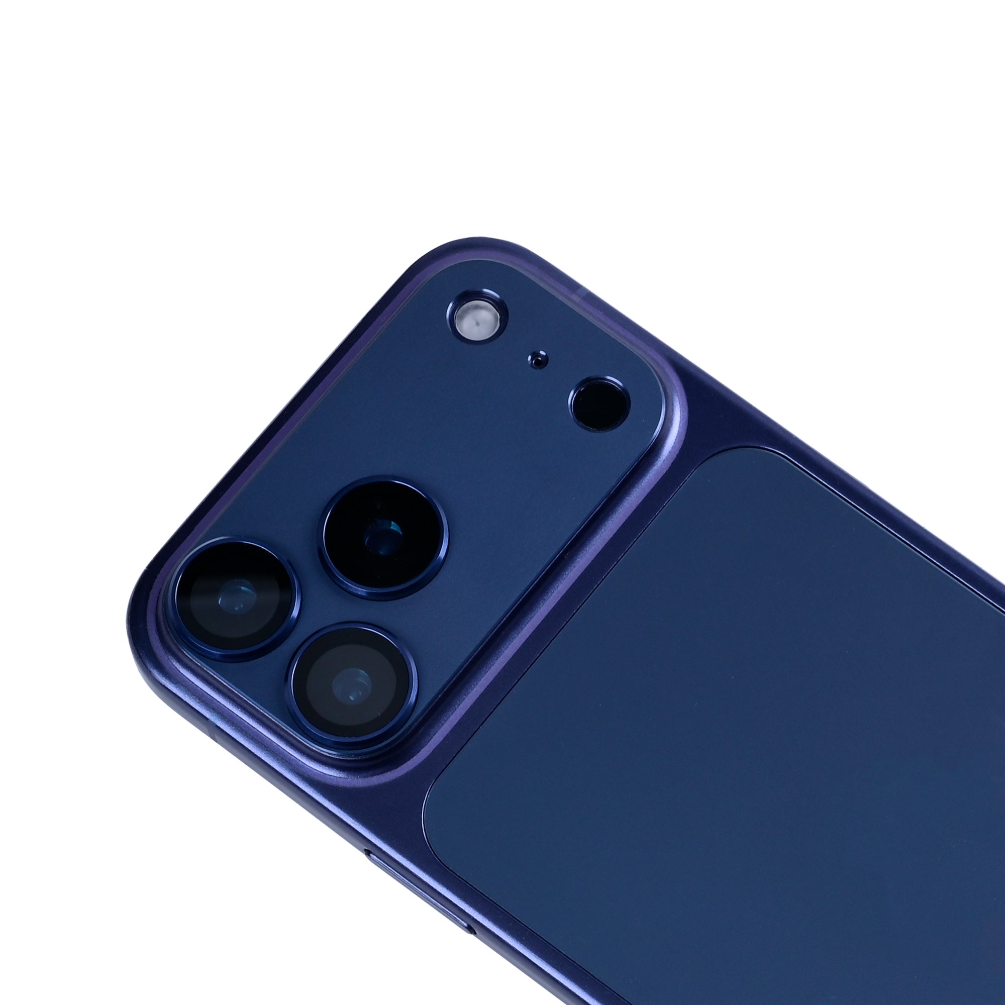 Protection ultra transparente For Apple appareil photo Rixus For Apple 17 Pro bleu foncé