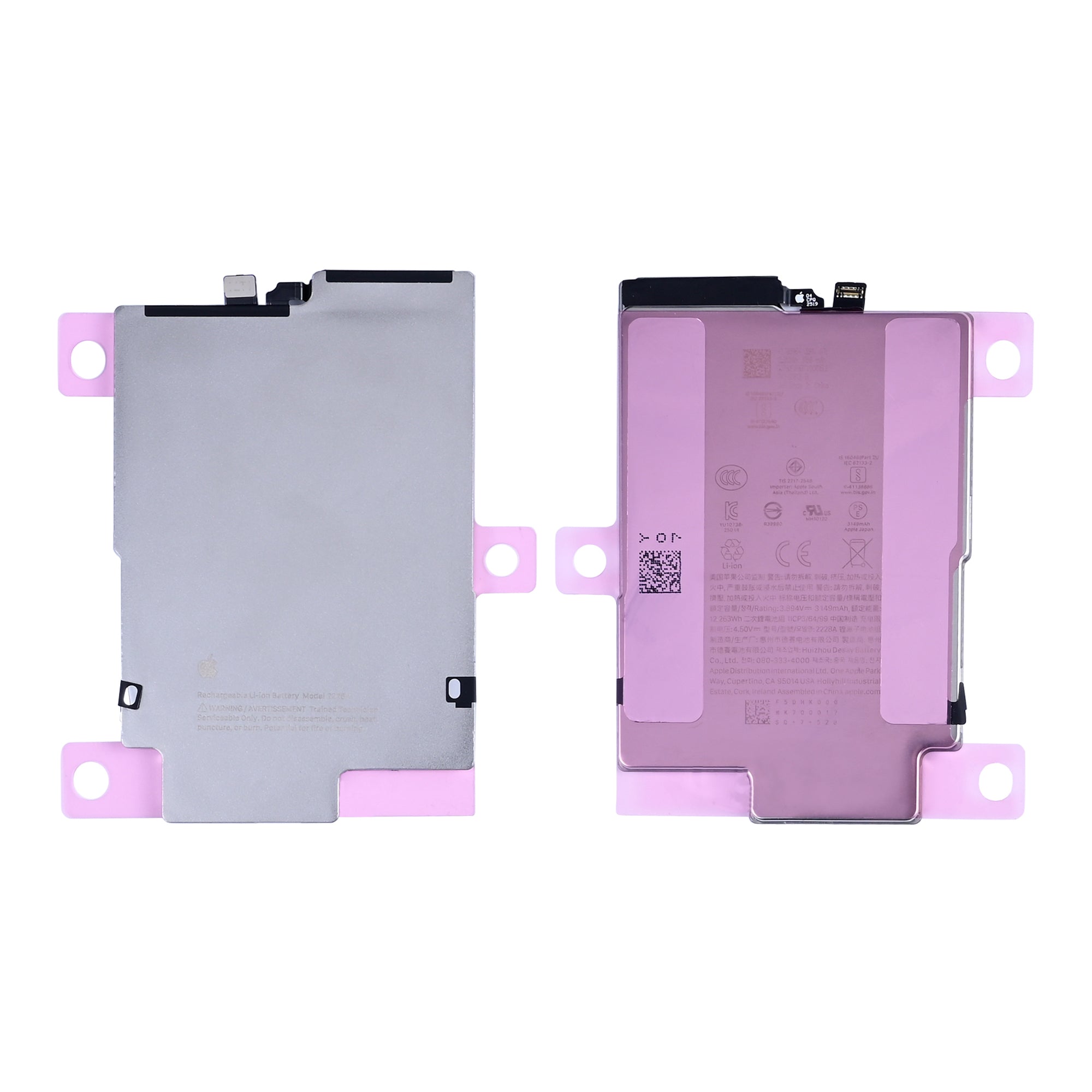 For Apple 17 Air Batterie d'origine (version eSim)