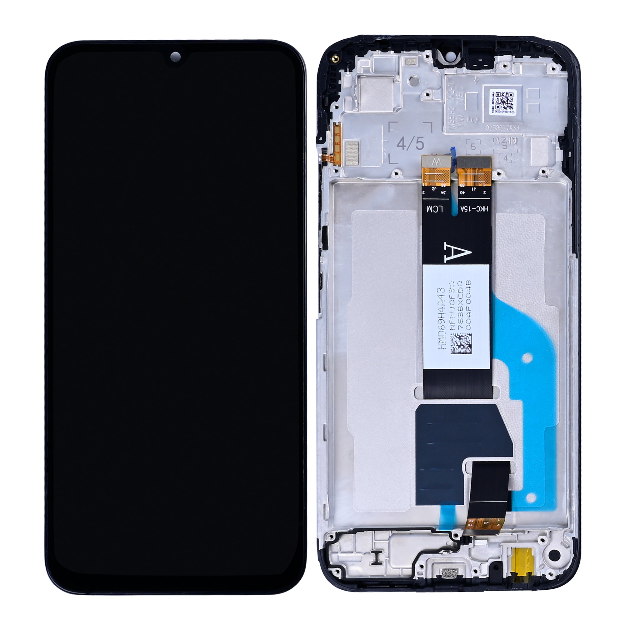 Écran et numériseur avec cadre Xiaomi Redmi 15C 4G (Global) gris nuit OEM