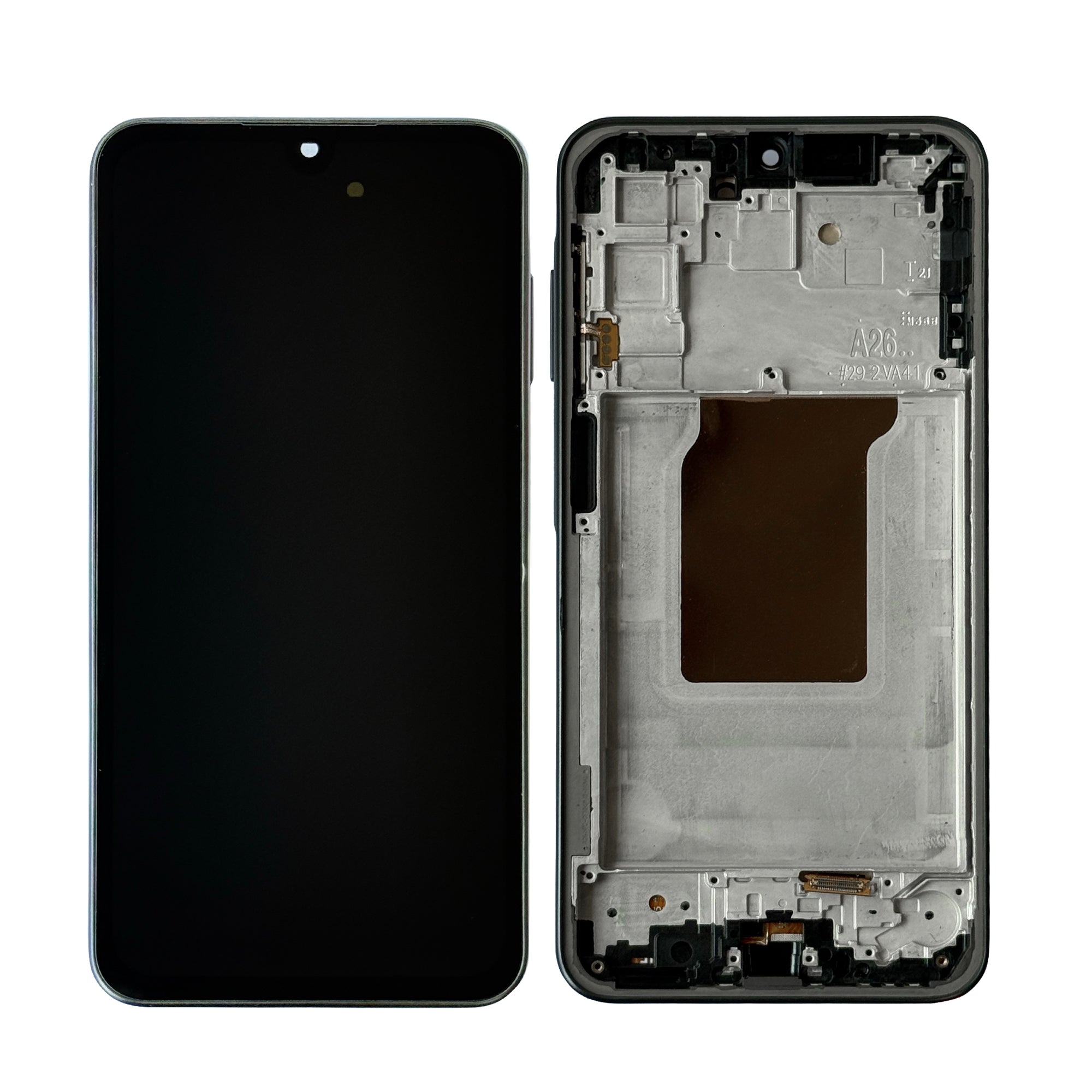Écran et numériseur Samsung Galaxy A26 A266B avec cadre noir Soft-OLED