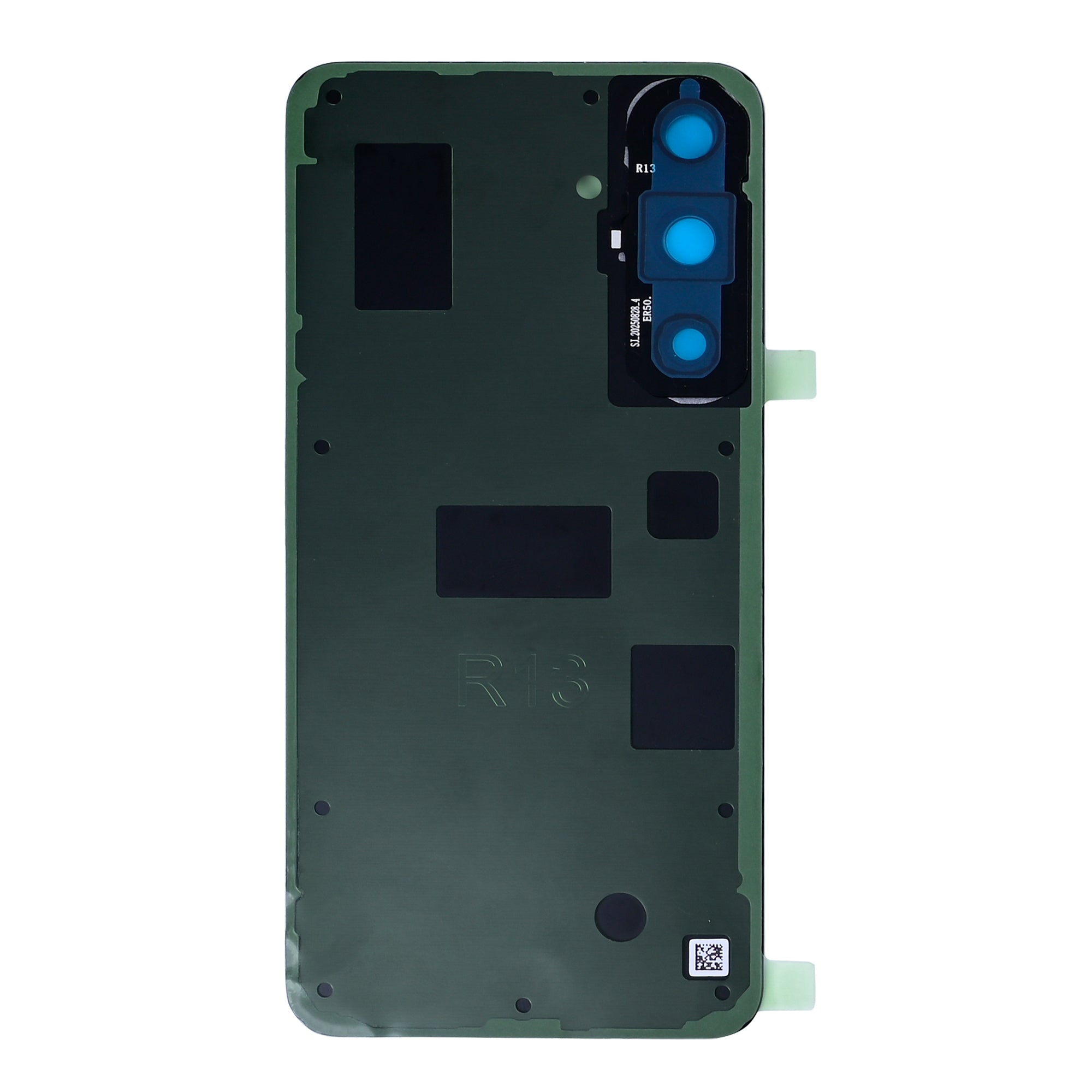 Coque arrière Samsung Galaxy S25 FE S731B avec objectif noir jais OEM