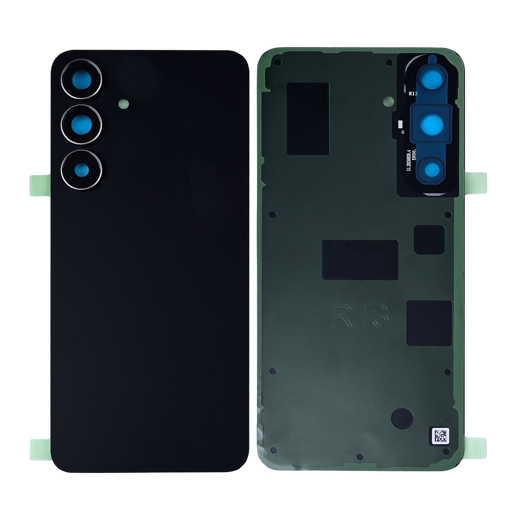 Coque arrière Samsung Galaxy S25 FE S731B avec objectif noir jais OEM