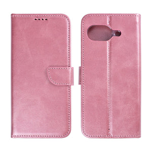 Rixus Bookcase pour Google Pixel 10a Rose