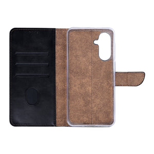 Rixus Bookcase For Samsung Galaxy S26 Plus Black