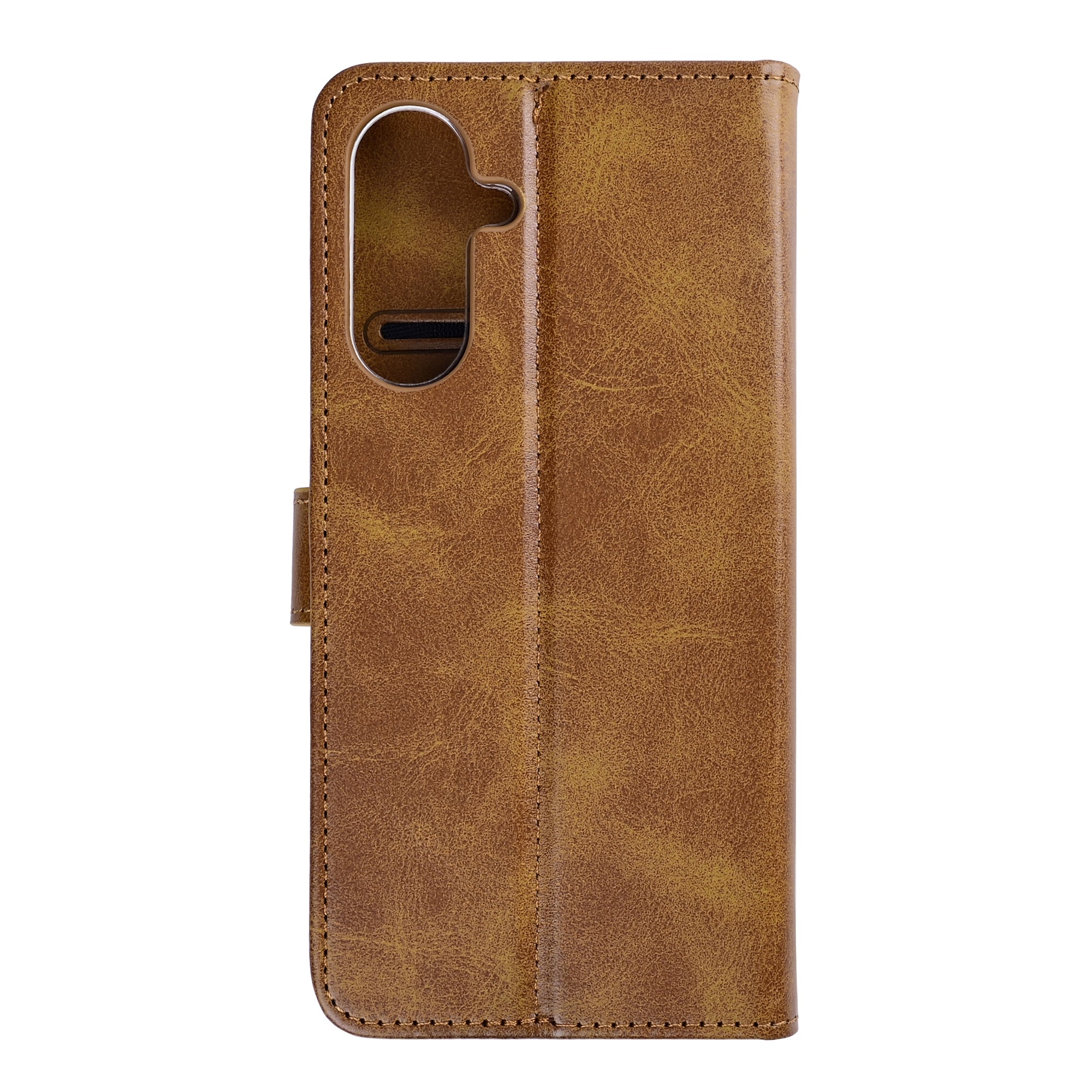 Rixus Bookcase For Samsung Galaxy S26 Plus Light Brown