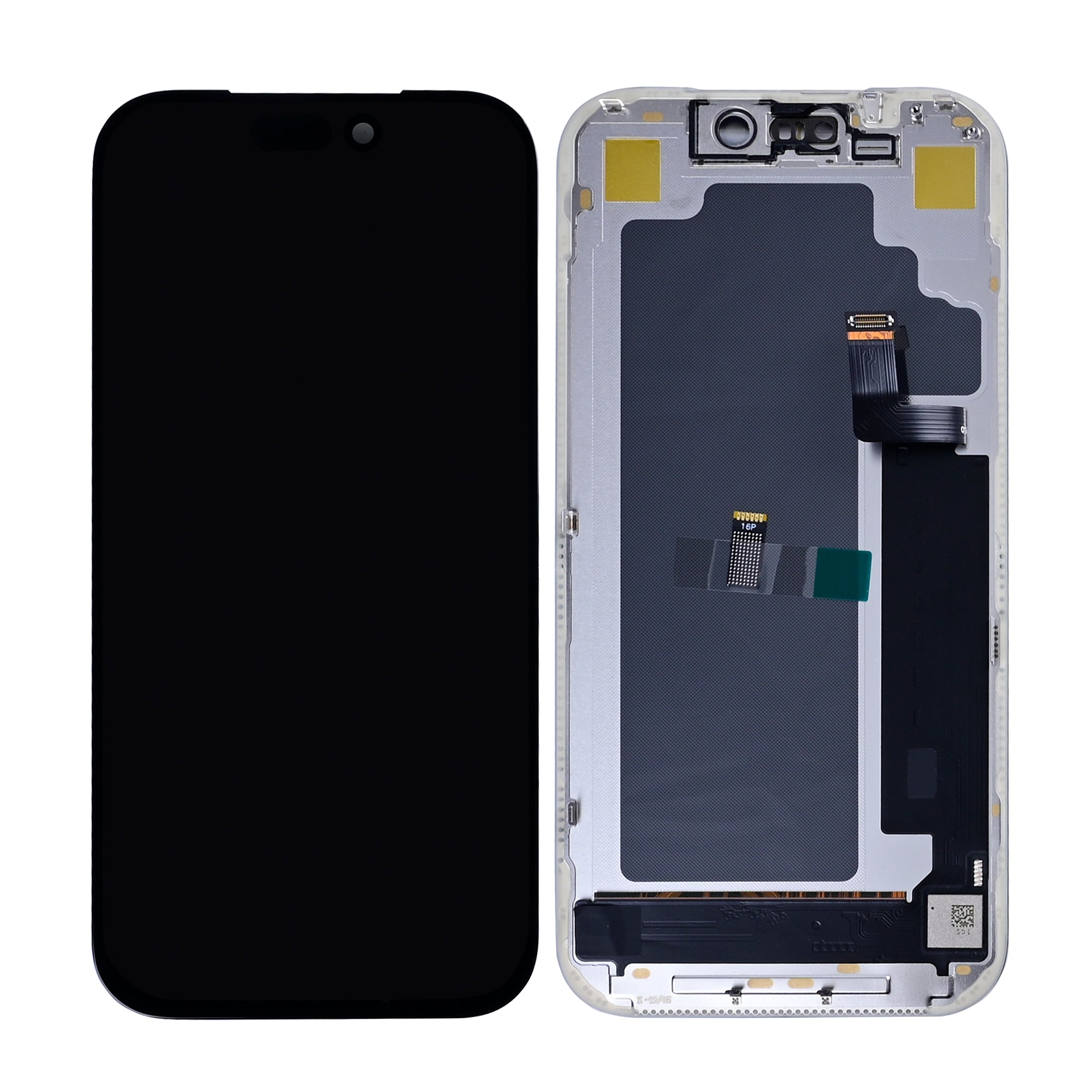 PIXDURA For Apple 17 Pro Écran et numériseur Hard-OLED IC amovible) (90 Hz)