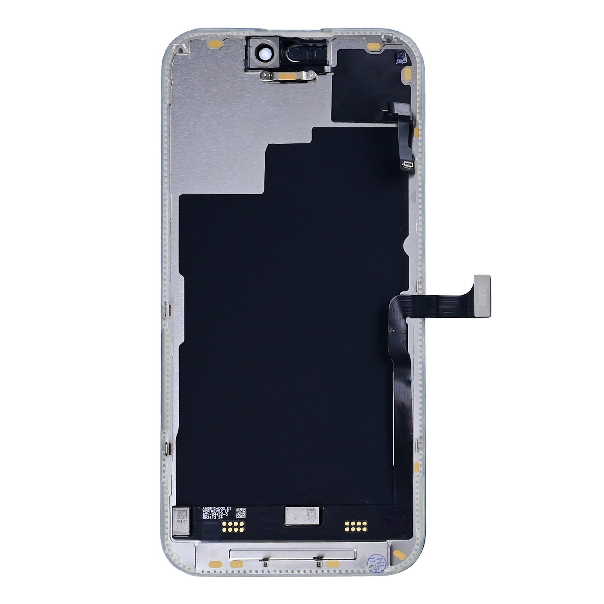 For Apple 15 Pro Écran avec capteur de proximité Flex Refurbished calibré, d'occasion)