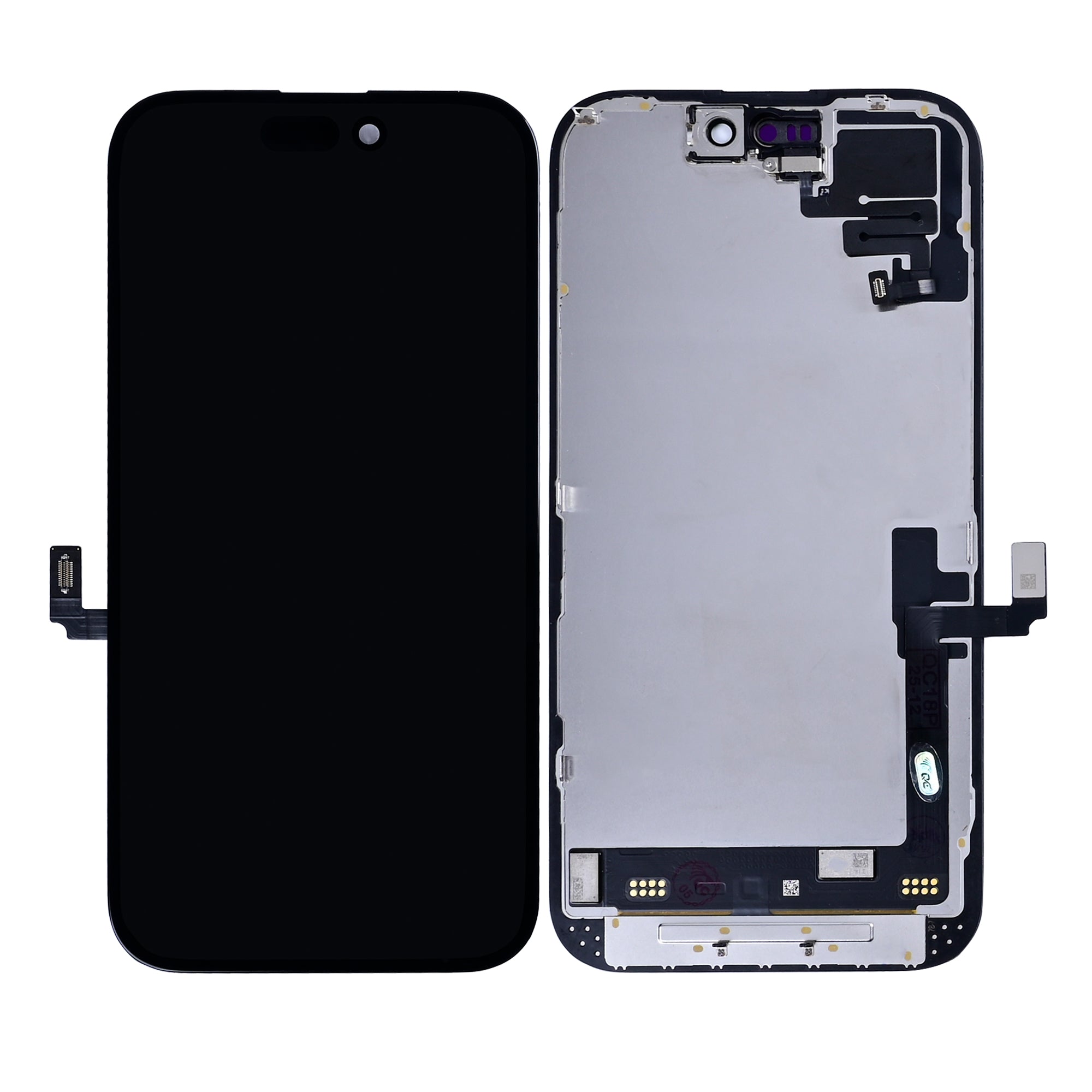 For Apple écran For Apple 16 avec capteur de proximité Flex Refurbished calibré et d'occasion)