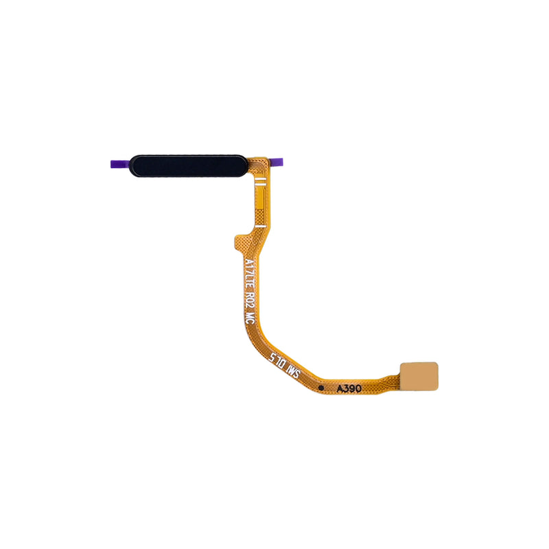 Capteur d'empreintes digitales Samsung Galaxy A17 4G A175F Flex Noir OEM
