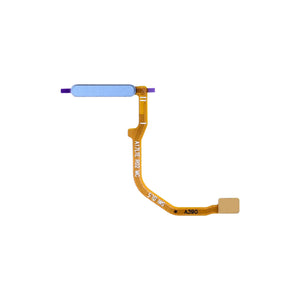 Capteur d'empreintes digitales Samsung Galaxy A17 4G A175F Flex bleu clair OEM