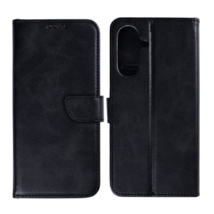 Rixus Bookcase pour Samsung Galaxy A57 Noir