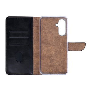 Rixus Bookcase pour Samsung Galaxy A57 Noir