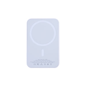 For Apple iPhone 12, 13, 14, 15, 16, 17 Series Battery Pack Magnetic Charging 15W 10000mAh White