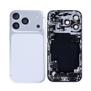 For Apple iPhone 17 Pro Housing With Small Parts Silver Pulled