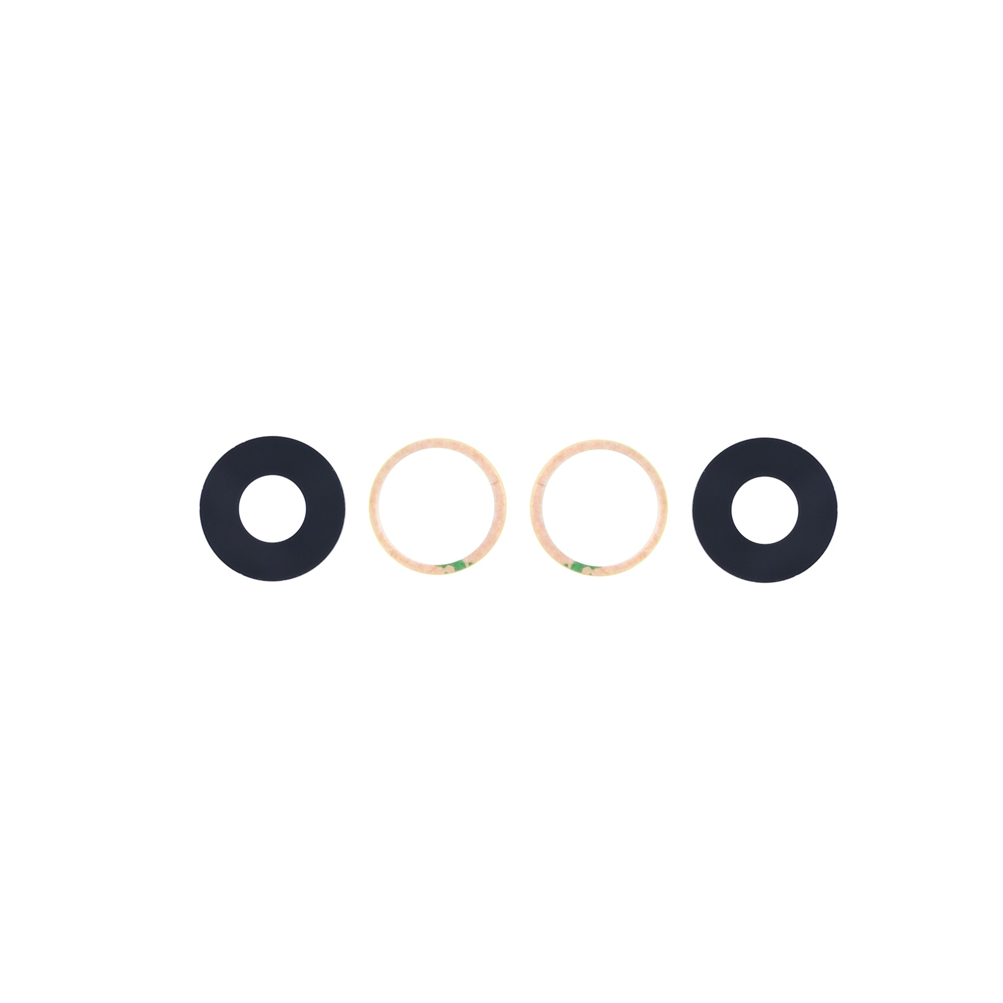 For Apple iPhone 16e Camera Lens Cover Set Black OEM