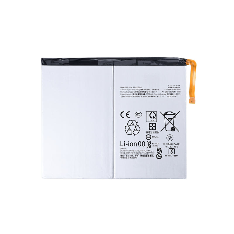 Samsung Galaxy Tab S10 FE WiFi X520, 5G X526 Battery EB-BX526ABY OEM