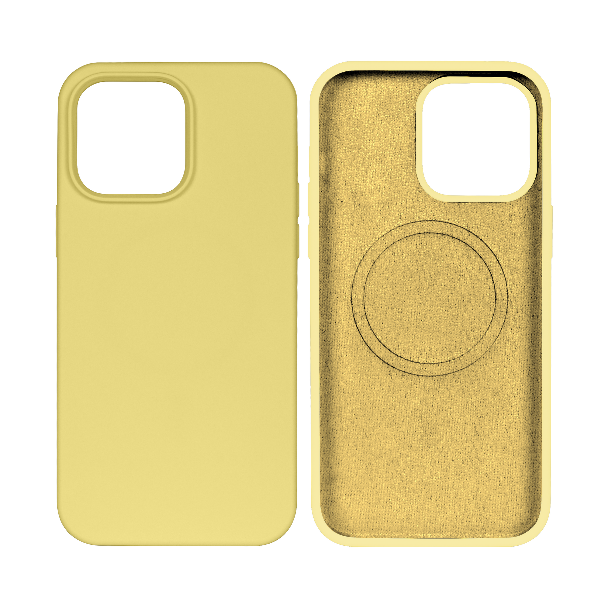 Rixus Soft TPU Phone Case With MagSafe For Apple iPhone 14 Pro Max Gold