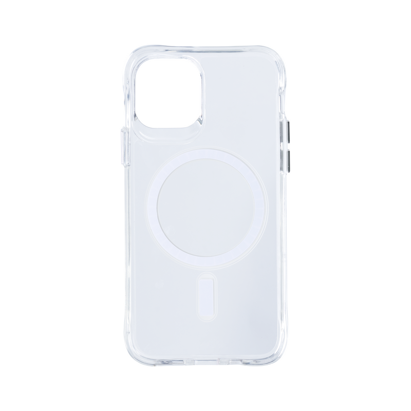 Rixus Anti Shock Case TPU With MagSafe Compatible For Apple iPhone 11 Pro Transparent