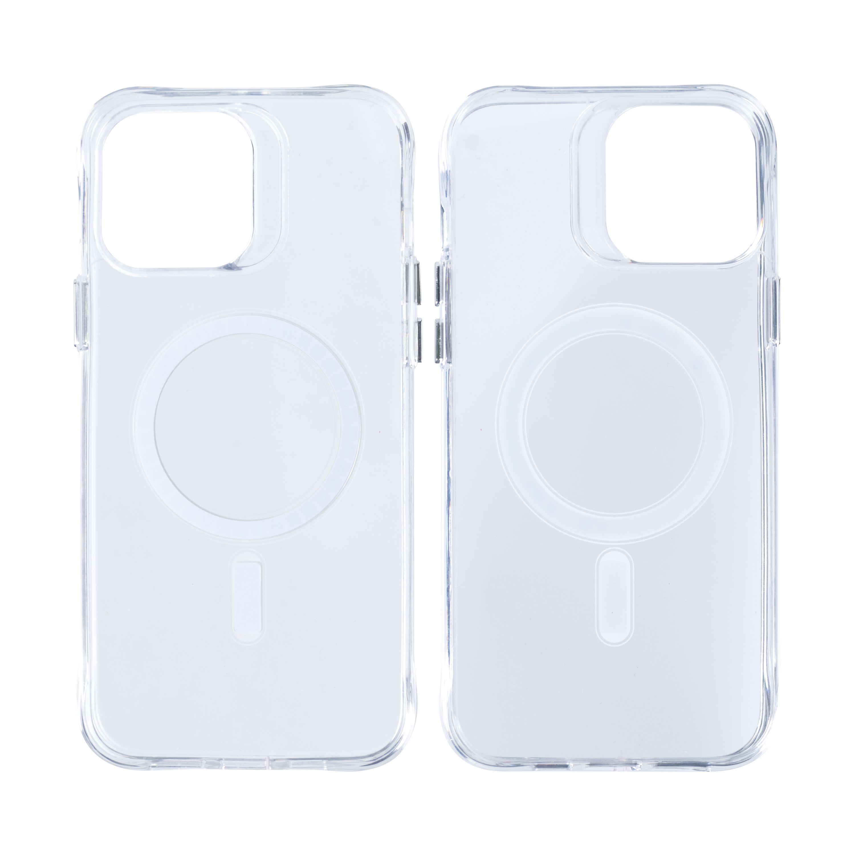 Rixus Anti Shock Case TPU With MagSafe Compatible For Apple iPhone 13 Pro Max Transparent