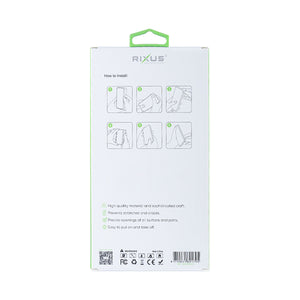 Rixus Anti-Burst Case With MagSafe Compatible For Apple iPhone 11 Transparent
