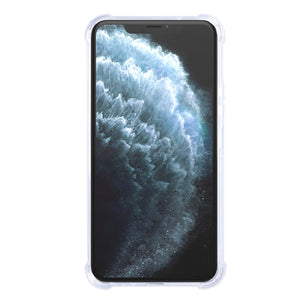 Rixus Anti-Burst Case With MagSafe Compatible For Apple iPhone 11 Pro Transparent