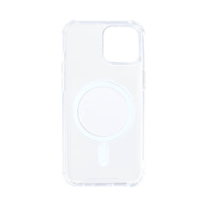 Rixus Anti-Burst Case With Magsafe For Apple iPhone 14 Transparent