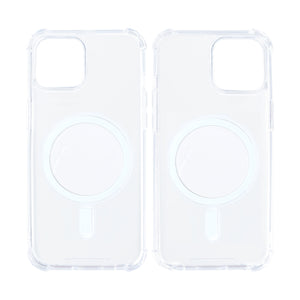 Étui anti-éclatement Rixus avec Magsafe For Apple 14 Pro transparent