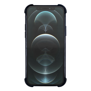 Rixus Anti-Burst Case With MagSafe Compatible For Apple iPhone 12 Pro Max Black