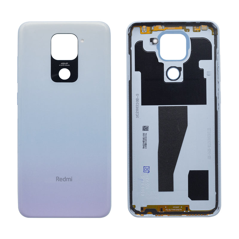 Boîtier Xiaomi Redmi Note 9 blanc polaire OEM