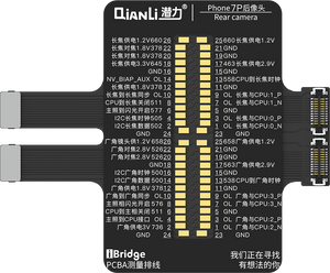 QIANLI Outil iBridge FPC For Apple le remplacement de la caméra arrière de For Apple 7 Plus For Apple