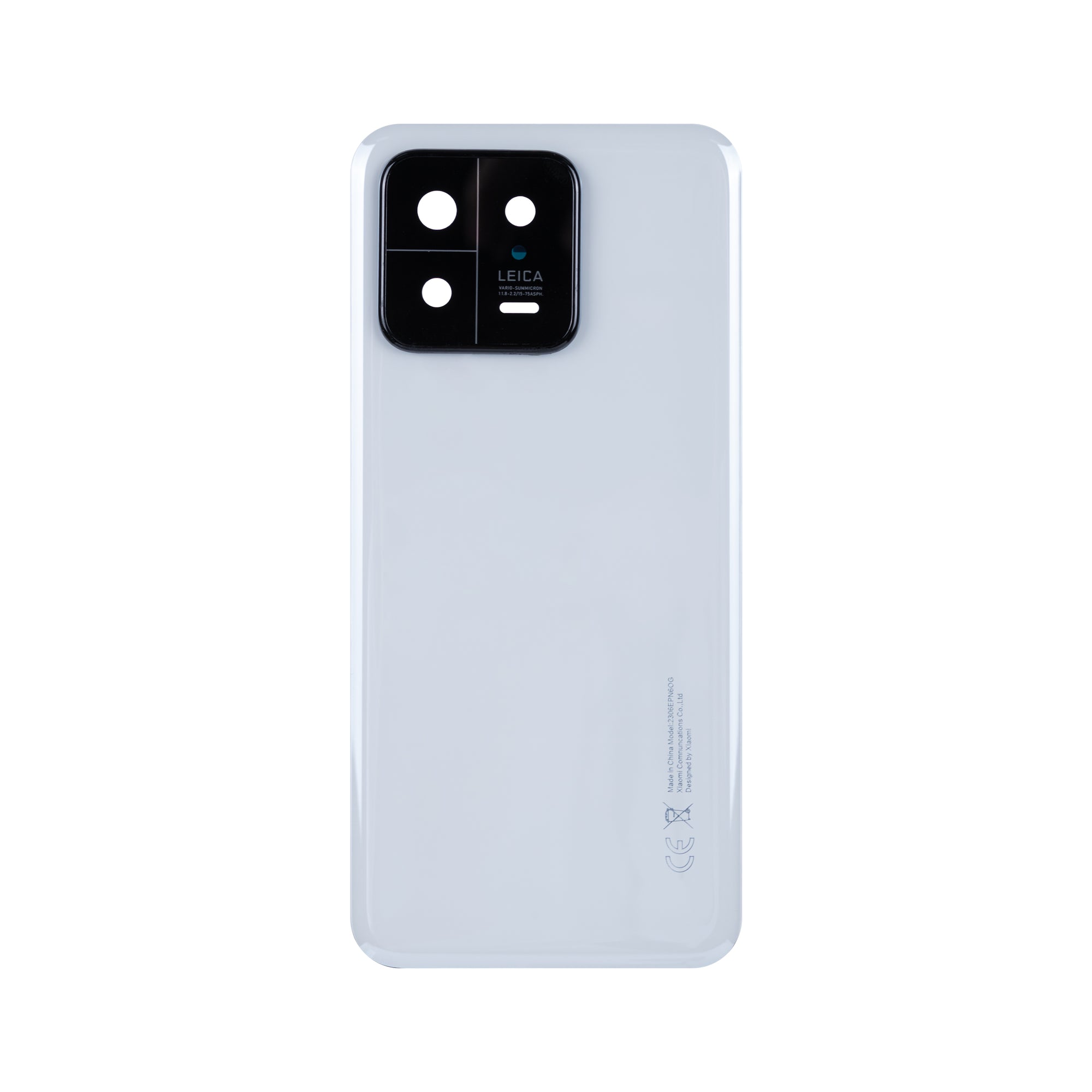 Coque arrière Xiaomi 13 avec objectif blanc OEM