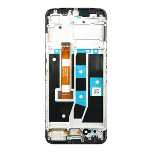 Écran et numériseur Oppo A54S avec cadre noir OEM