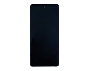 Samsung Galaxy A72 A725F Écran et numériseur avec cadre Awesome Violet Service Pack