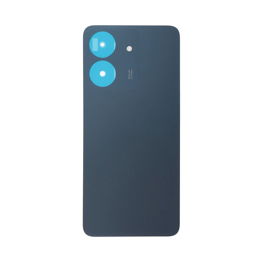 Coque arrière Xiaomi Redmi 13C sans objectif bleu marine OEM